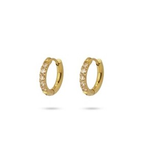 AROS CON CIRCONITAS ACERO 15MM BPE984