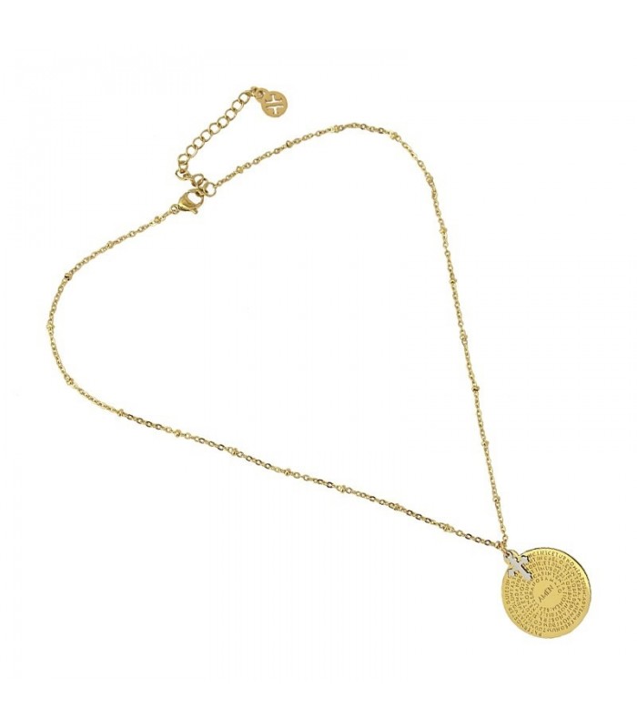 COLLAR ACERO PADRE NUESTRO COA929