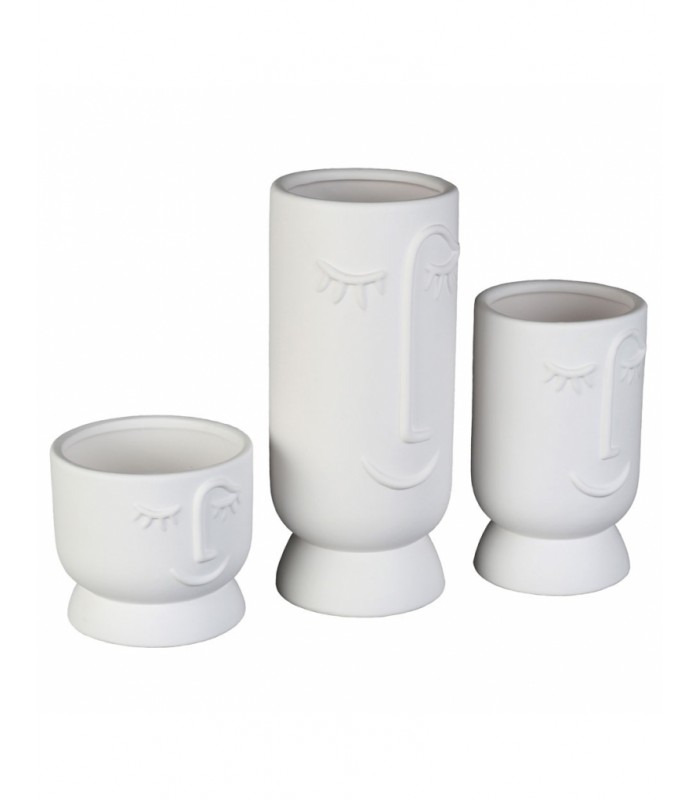 JARRON CARA 13*22CM 73-2322/5
