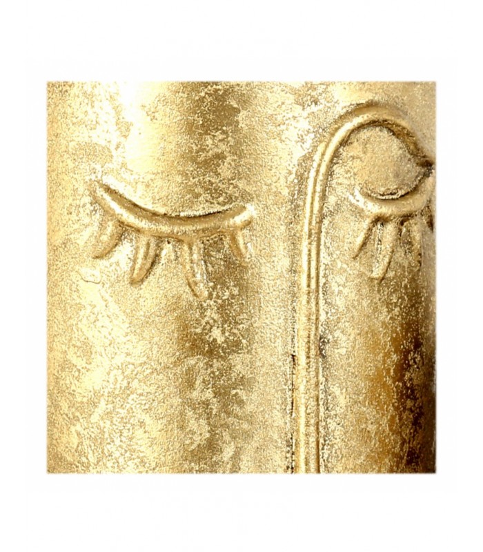 JARRON CARA ORO 13*22CM 73-4326