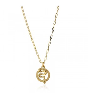 COLLAR SERPIENTE ACERO BCO080