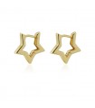 PENDIENTES AROS ESTRELLA ACERO 12MM BPE906