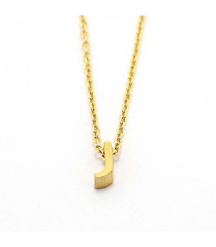 COLLAR LETRAS ACERO COA132