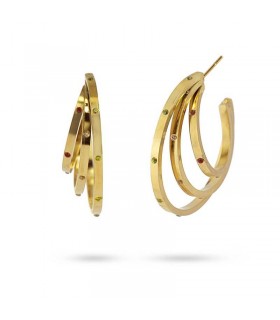 PENDIENTES ACERO 30MM BPE914