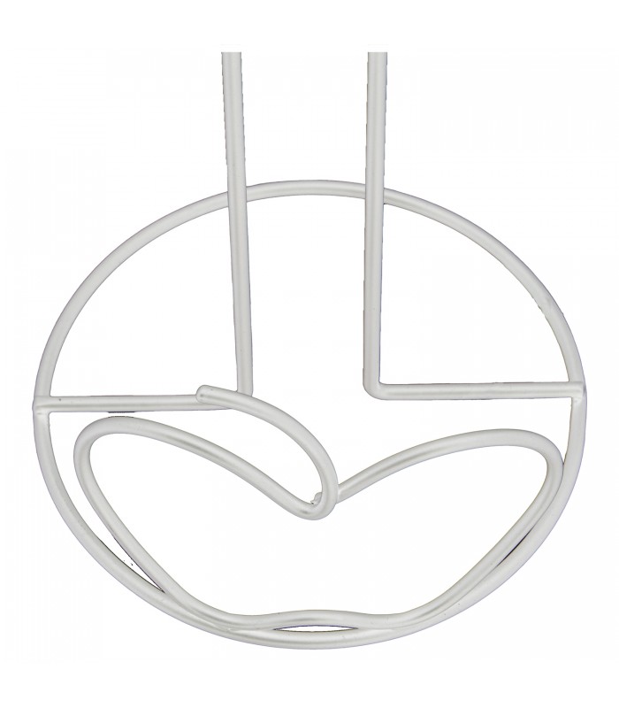 PORTARROLLOS METAL 14*33CM 80059