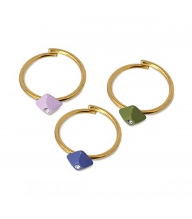 SET/3 ANILLOS ACERO AAN832