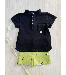 CONJ.NIÑO POLO+PANTALON PILAR BATANERO