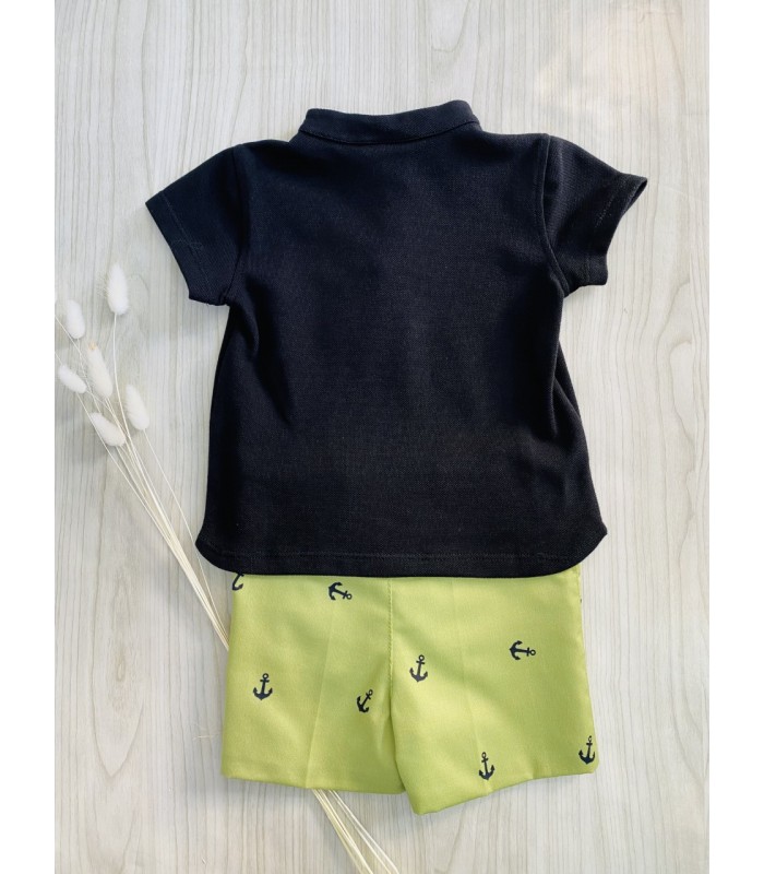 CONJ.NIÑO POLO+PANTALON PILAR BATANERO