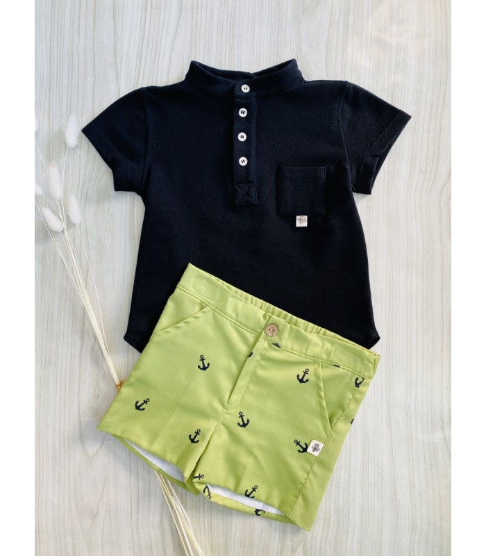 CONJ.NIÑO POLO+PANTALON PILAR BATANERO