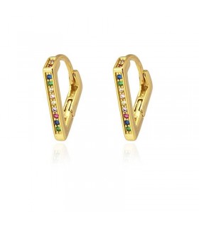 PENDIENTES PLATA CON CIRCONITAS PE501