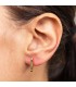 PENDIENTES PLATA CON CIRCONITAS PE501