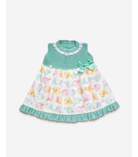 VESTIDO PECES GLOBO J7112