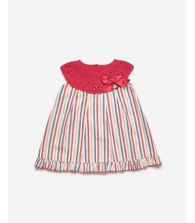 VESTIDO RAYADO J7118