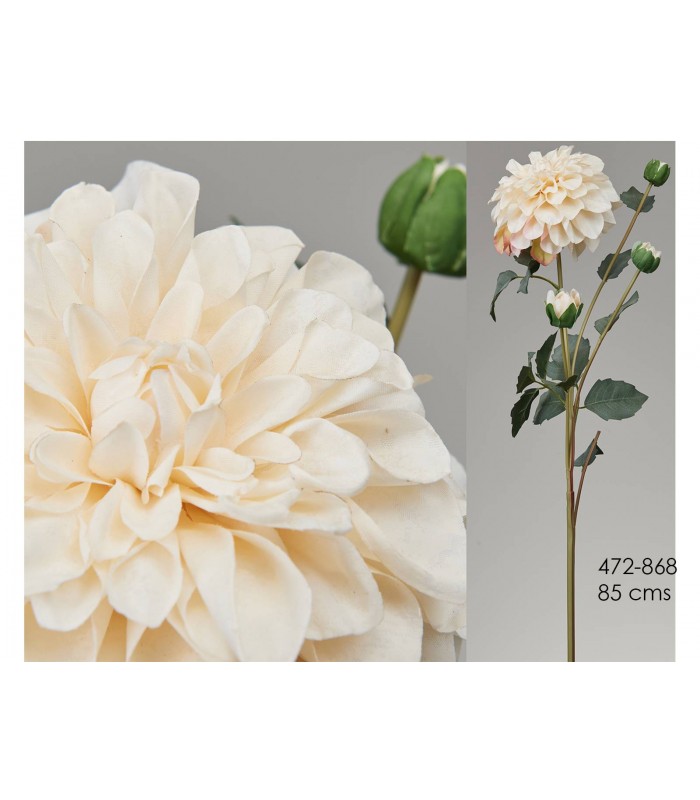 DAHLIA BLANCA 85CM 472-868