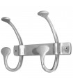 PERCHERO ALUMINIO 2 POMOS 27*9*19cm 86604
