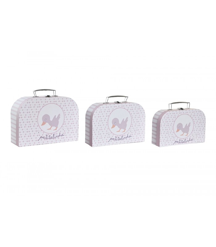 MALETA PATITOS 26*9.5*18CM CG-204304/5