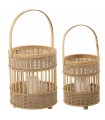 SET/2 FAROLES BAMBU 76129